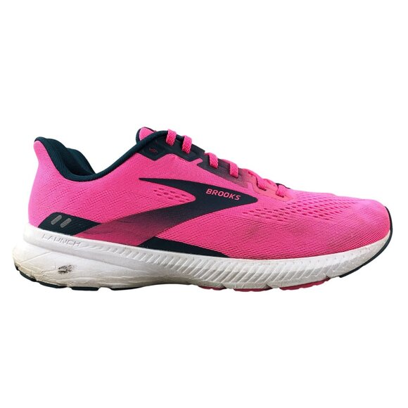 Brooks Women's Size 11B Launch 8 Pink Lace-Up Running Sneakers Athletic Shoes - Picture 1 of 15